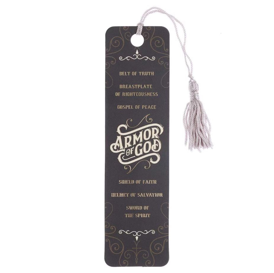 Armor of God Bookmark with Tassel - Ephesians 6:10-18