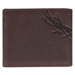 Crown of Thorns Espresso Brown Genuine Leather Wallet