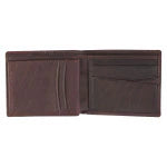 Crown of Thorns Espresso Brown Genuine Leather Wallet