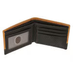 Cross Camel Tan and Espresso Full-grain Leather Wallet