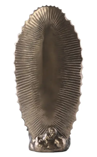 9.5" Our Lady Of Guadalupe Bronze Statue