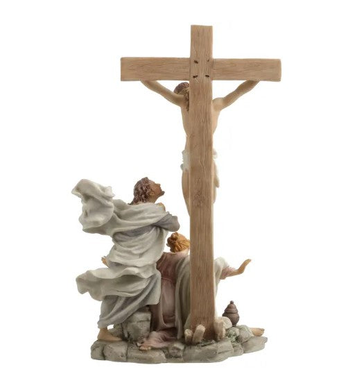 13" Crucifixion Scene Statue