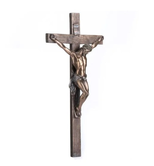 13" Crucifix Wall Plaque