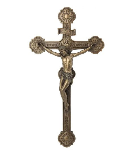 20.5" Cathedral Crucifix Plaque