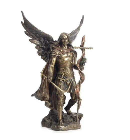 14" Saint Gabriel Statue