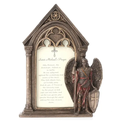 7.5" St. Michael's Prayer Plaque