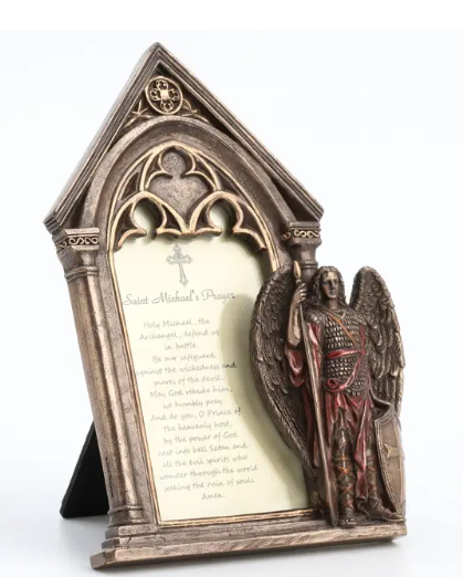 7.5" St. Michael's Prayer Plaque