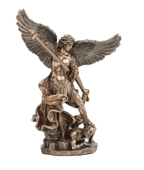 6" Archangel Saint Michael Vanquishing Demon