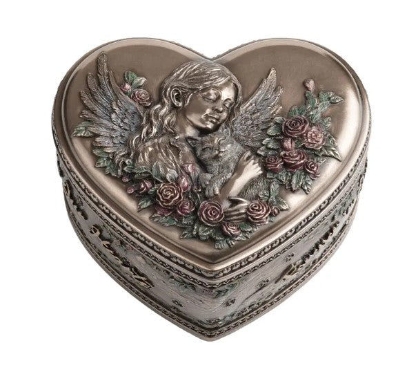 Forever In Our Hearts Pet Memorial Trinket Box