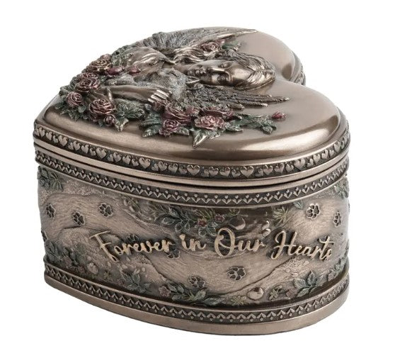Forever In Our Hearts Pet Memorial Trinket Box