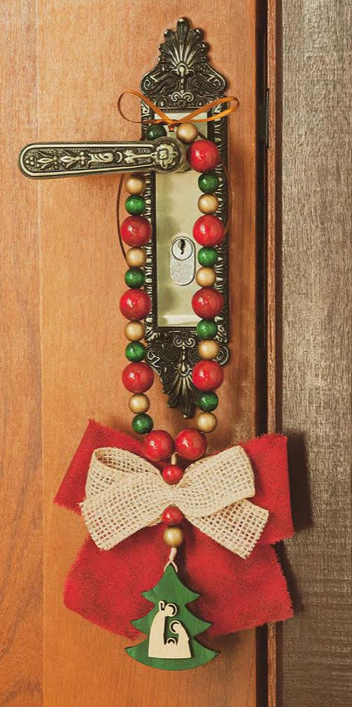 Wooden Christmas Door Hanger