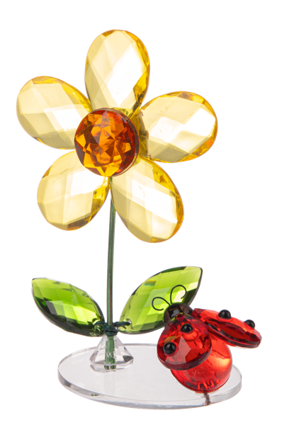 3.25" Daisies in the Garden