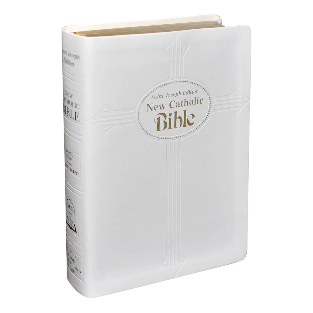 St. Joseph New Catholic Bible (Gift Edition - Large Type) - White