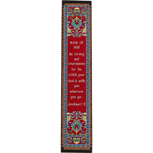 Woven Silky Bookmark - Man of God