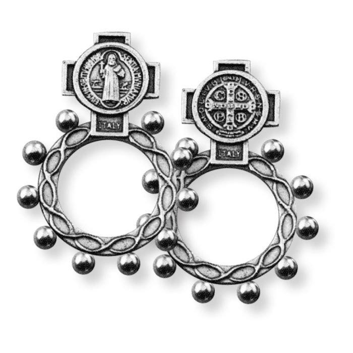 Saint Benedict Rosary Ring