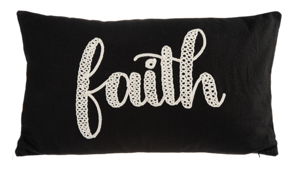 Faith Lumber Cotton Pillow