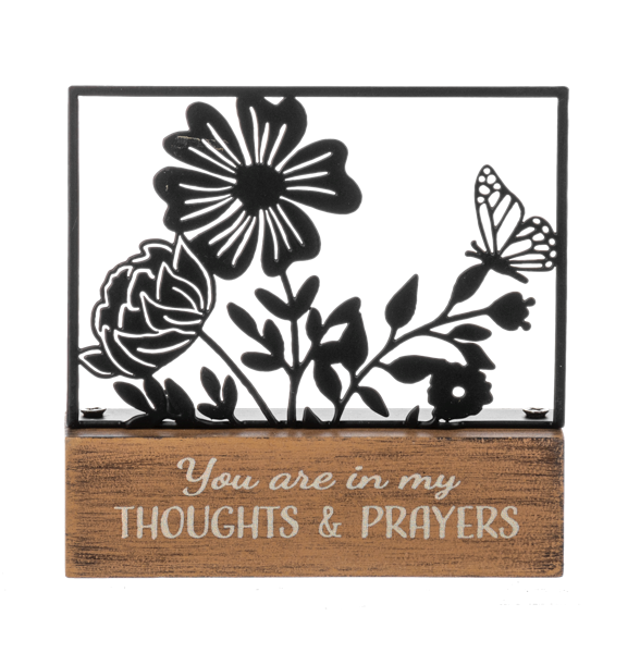 Flowers Block Talk - You Are in My Thoughts and Prayers