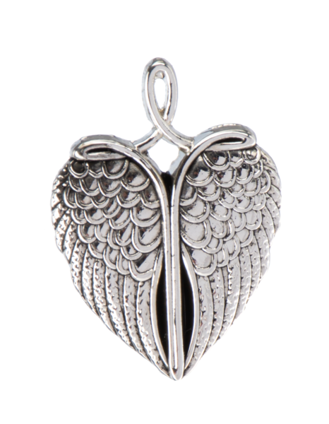 Memorial Angel Wings Charm