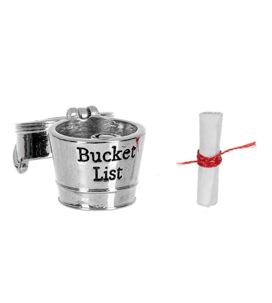 Live Your Bucket List Charm