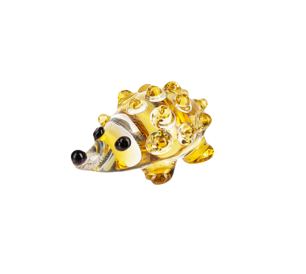 Mini Hedgehog Glass Figurine