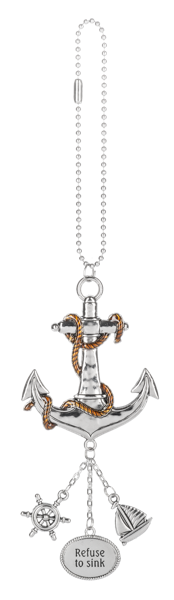Anchor Car Charm