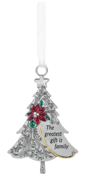 Christmas Tree Ornament - The Greatest Gift Is Family