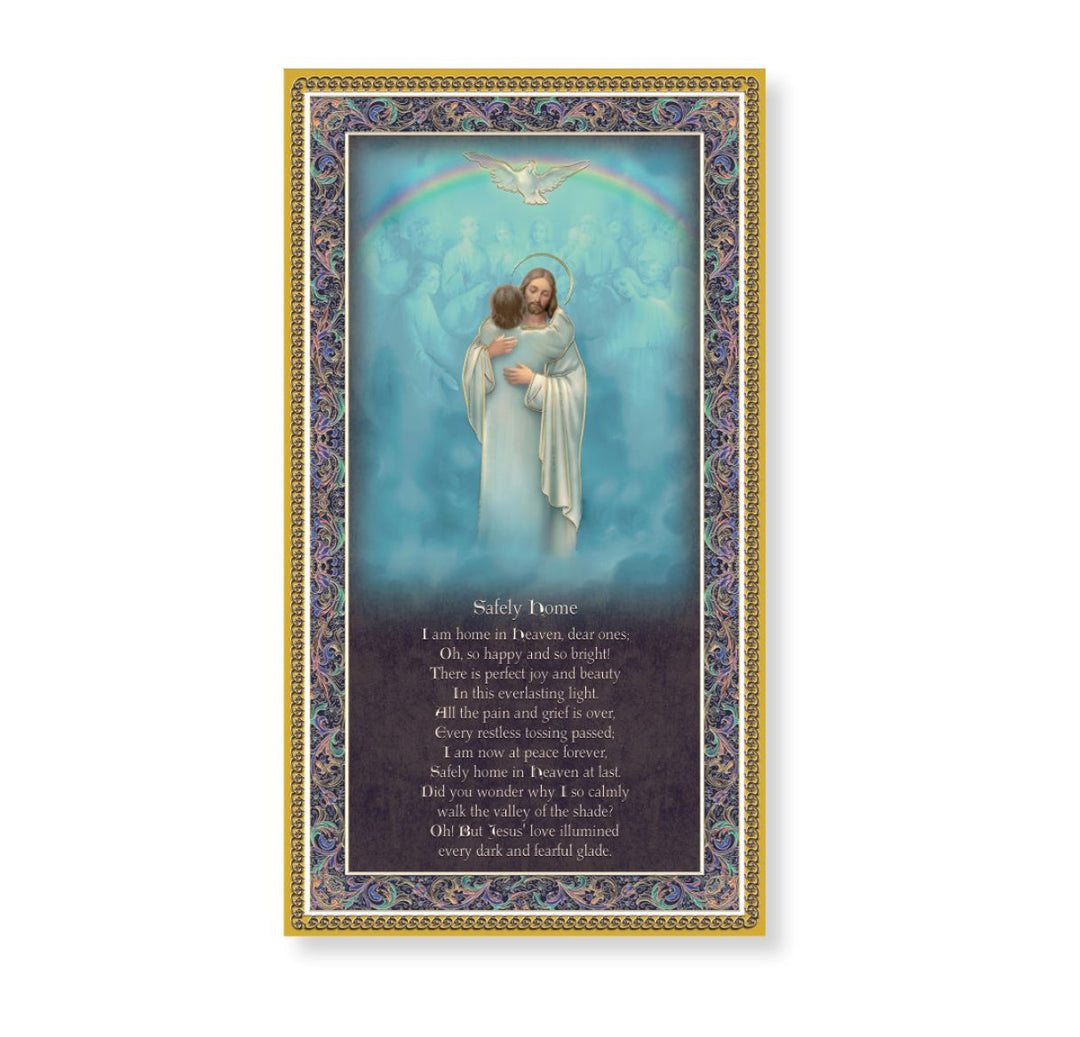 Safely Home Plaque with Prayer