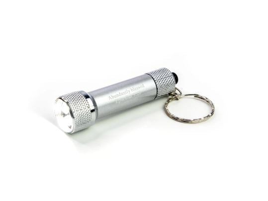 LED Scripture Flashlight Keychains