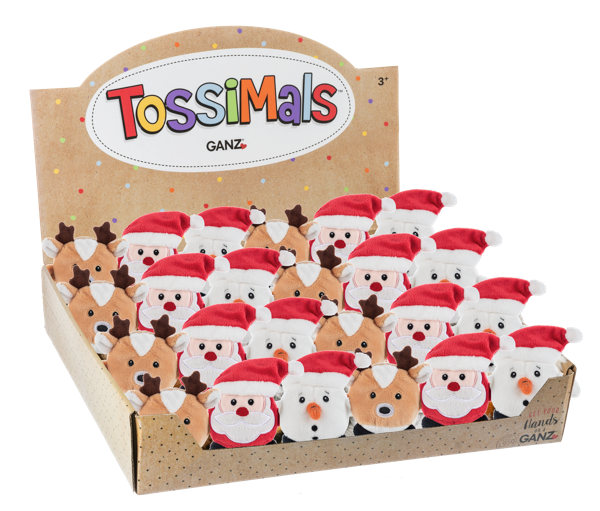 3" Yuletide Tossimals