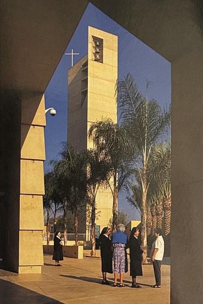 Our Lady of the Angels Exterior Cathedral Postcard Pack