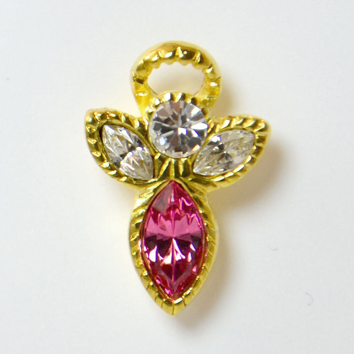 Angel on My Shoulder Birthstone Pin