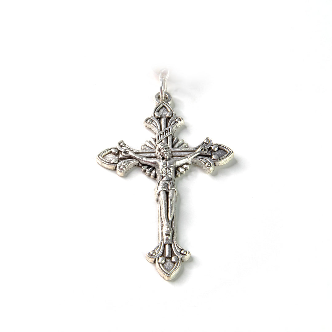 8mm Mother of Pearl Rosary, Mother Mary and Child Jesus Rosary