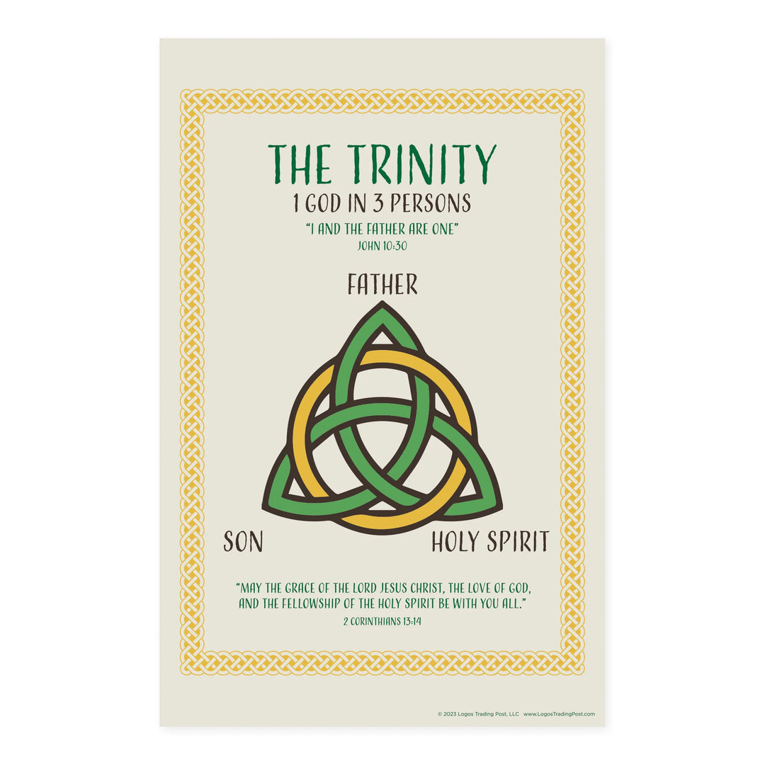 Children's Poster Prints - The Trinity