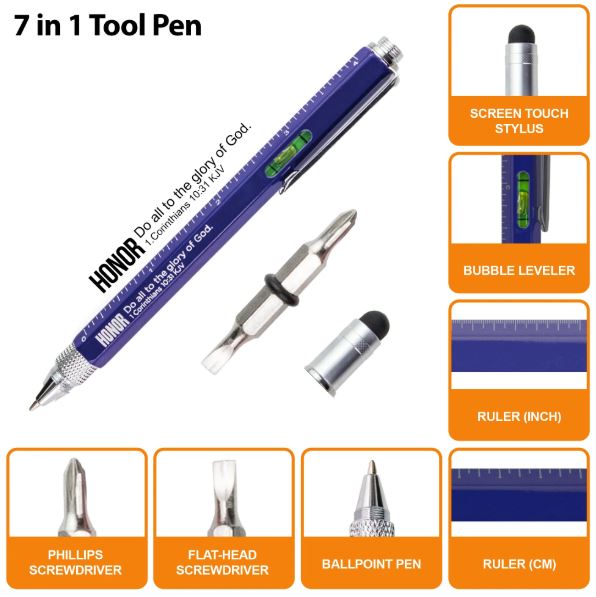 Honor 7 in 1 Multitool Pen