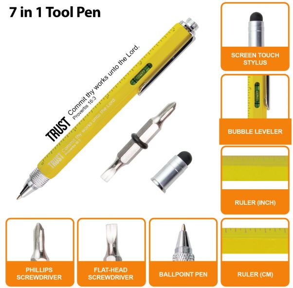 Trust 7 in 1 Multitool Pen