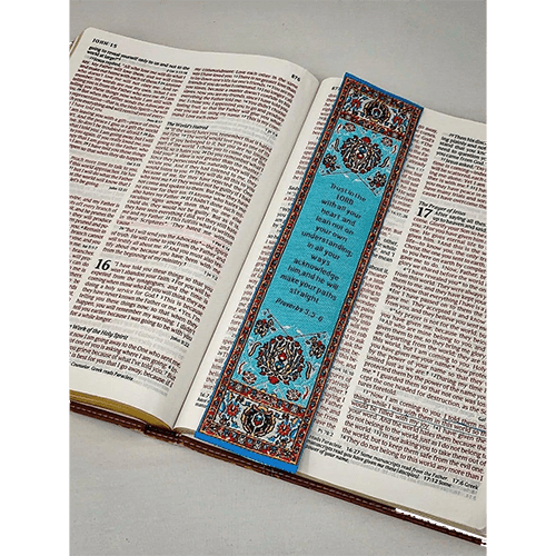 Trust in the Lord Woven Book Mark