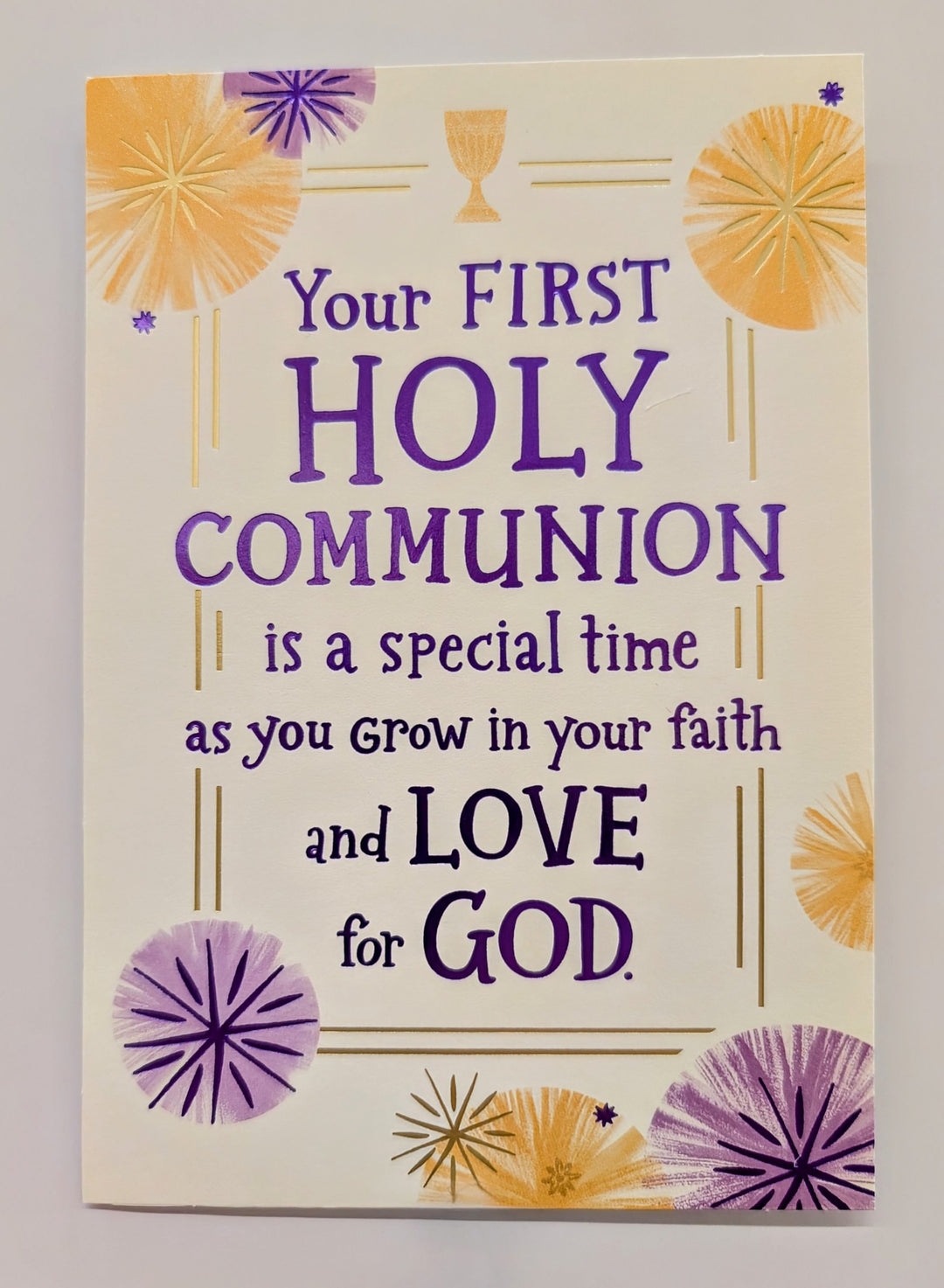 Your First Holy Communion Greeting Card