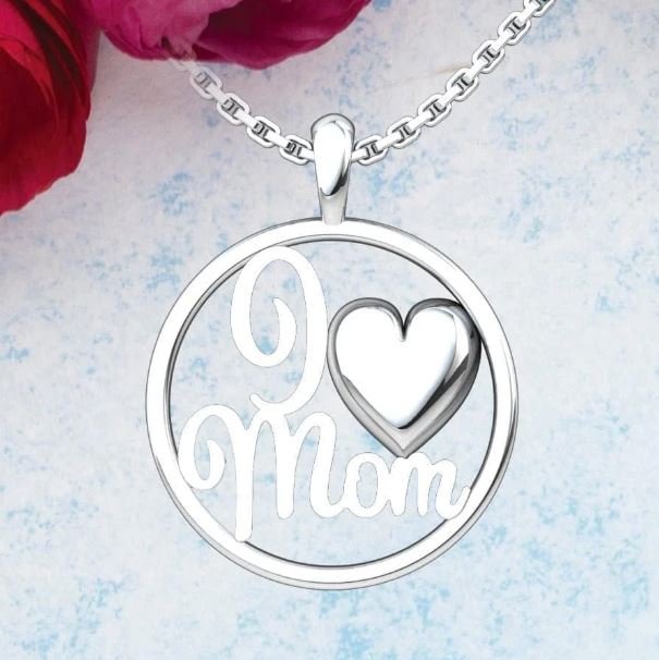 I Heart Mom Necklace