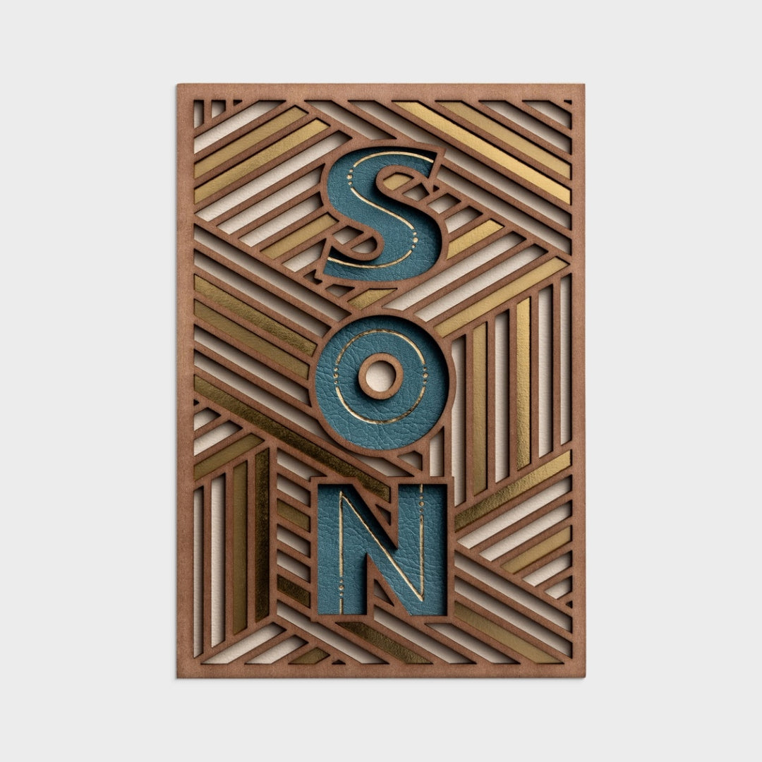 Son - Father's Day Greeting Card