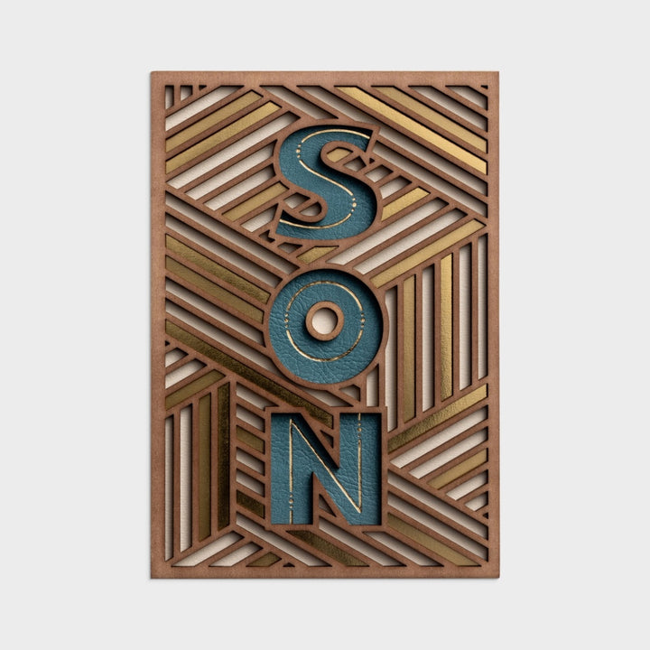 Son - Father's Day Greeting Card