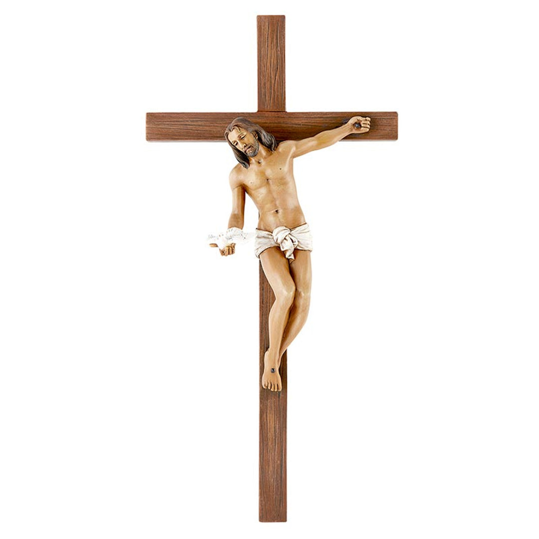 10" Gift of the Spirit Wall Crucifix