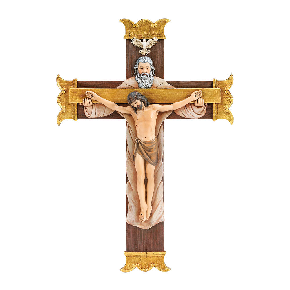 10.25" Holy Trinity Crucifix