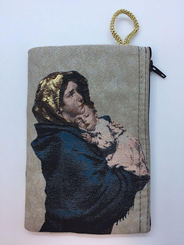 Madonna of the Streets Kilim Rosary Bag