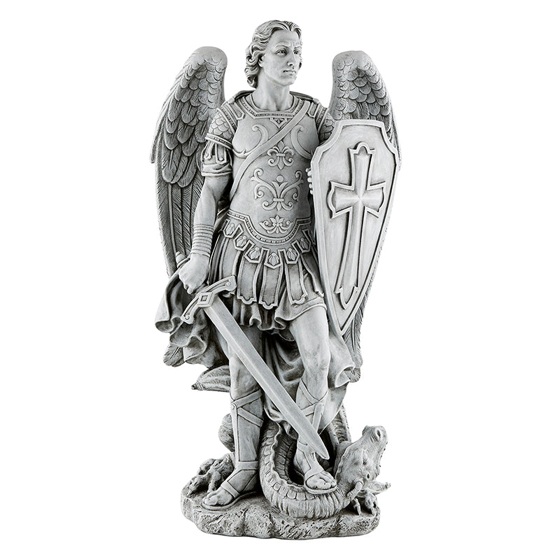 24" Saint Michael The Warrior Statue