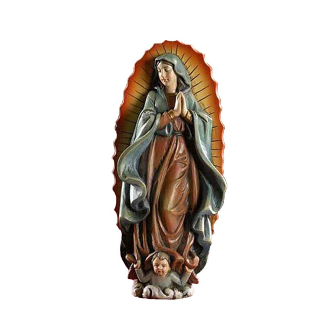 4" Our Lady of Guadalupe Statue