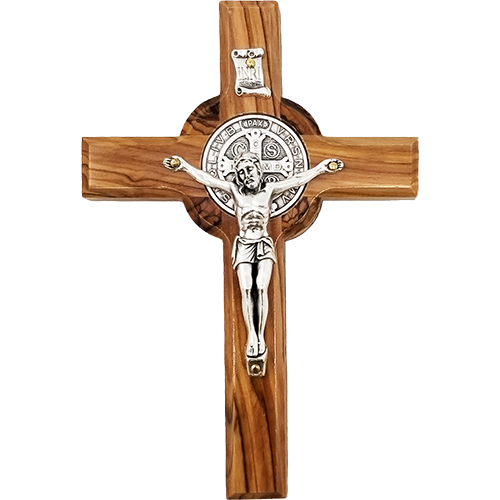4.75" Saint Benedict Wall Cross