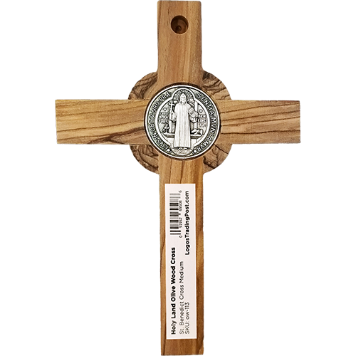 4.75" Saint Benedict Wall Cross
