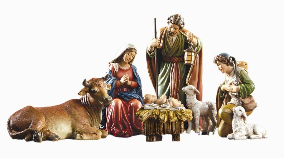 5" 6-pc Nativity Set