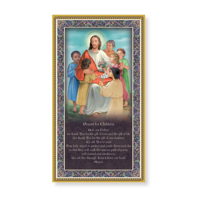 5" x 9" Prayer for the Children Plaque