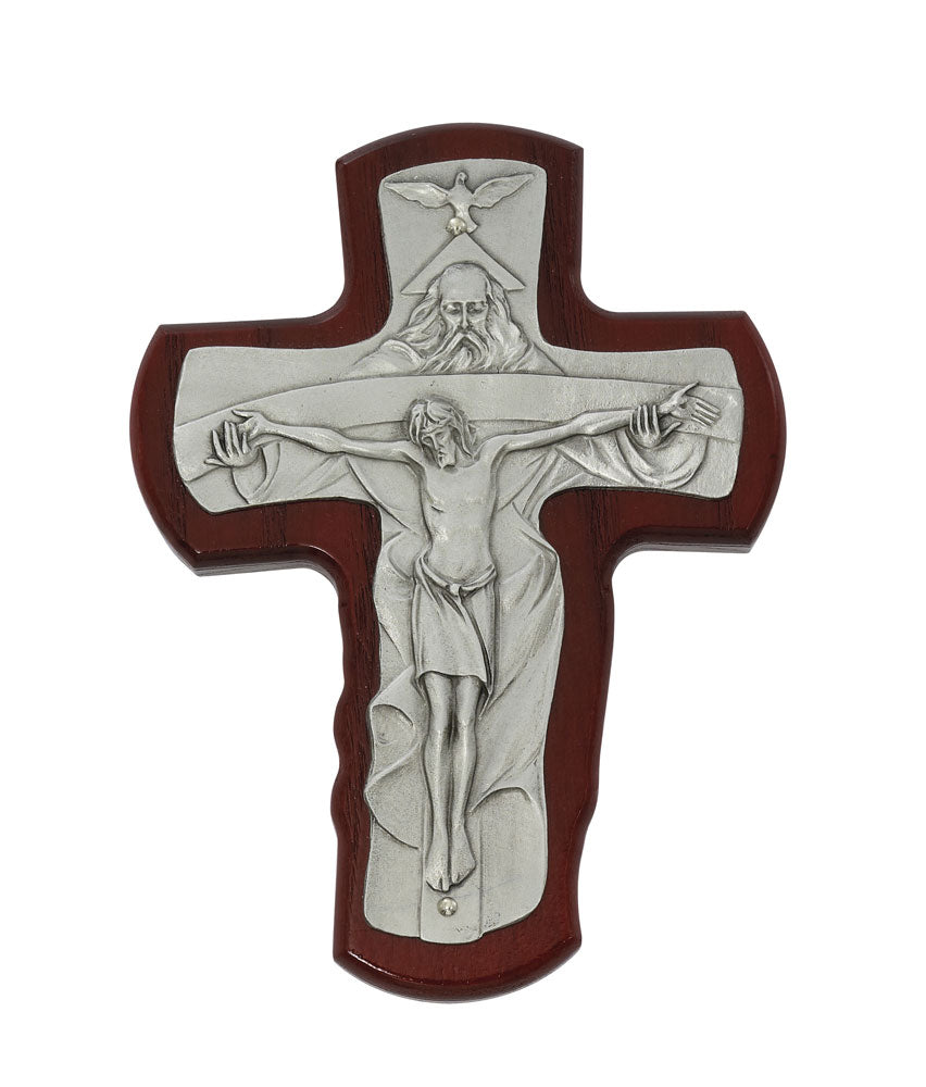 5.5" Cherry Trinity Crucifix